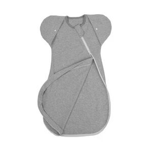 NWT Infant Swaddle Sleep Sack, Grey, Size Medium (3-6M) 100% Cotton